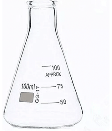 glass conical flask 100-ml
