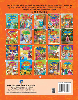 The Wolf & The Seven Little Kids Illustrated Story Book for Children Age 2-6 years, 32 Pages - World Famous Tales Stories [Paperback] Dreamland Publications