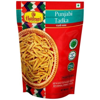 Haldiram's Namkeen - Spicy, Crunchy, Punjabi Tadka, 200 g Pouch