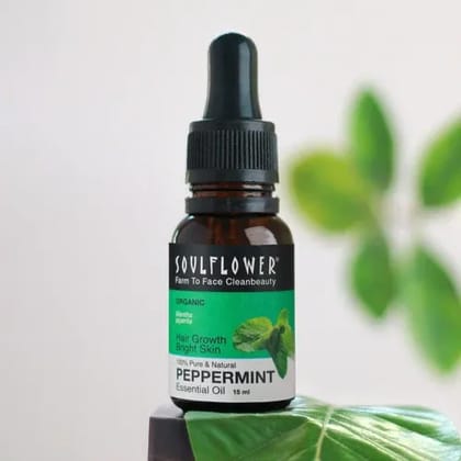 Peppermint Essential Oil to Stop Hair Shedding