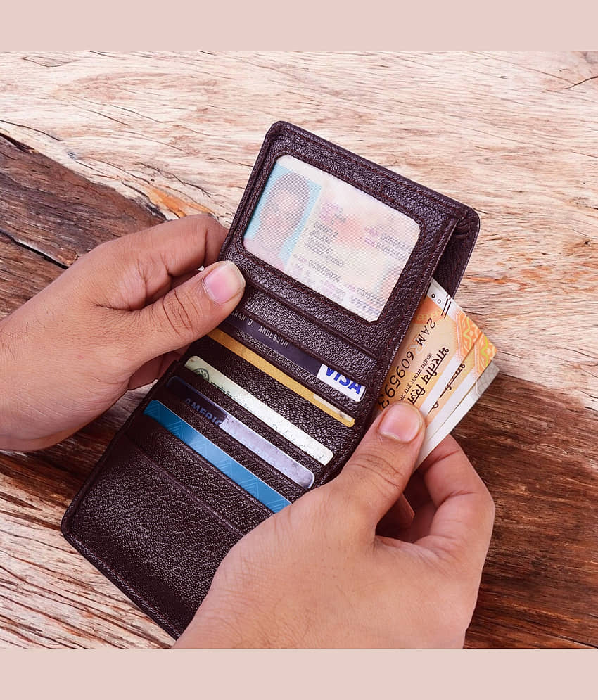 Wingers PU Leather Unisex Card Holder ( Pack of 1 )