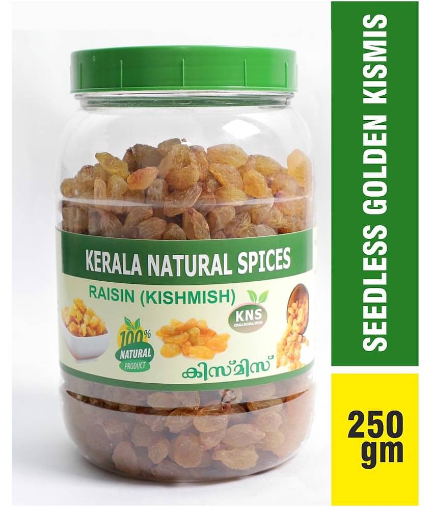 KERALA NATURAL  Golden Raisin-250gm (Kishmish) 250 g