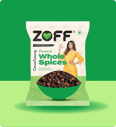 Zoff Aroma Laung Whole | Premium Clove Spices-50g
