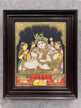 Navaneedha Krishnar - With Frame 18 x 15