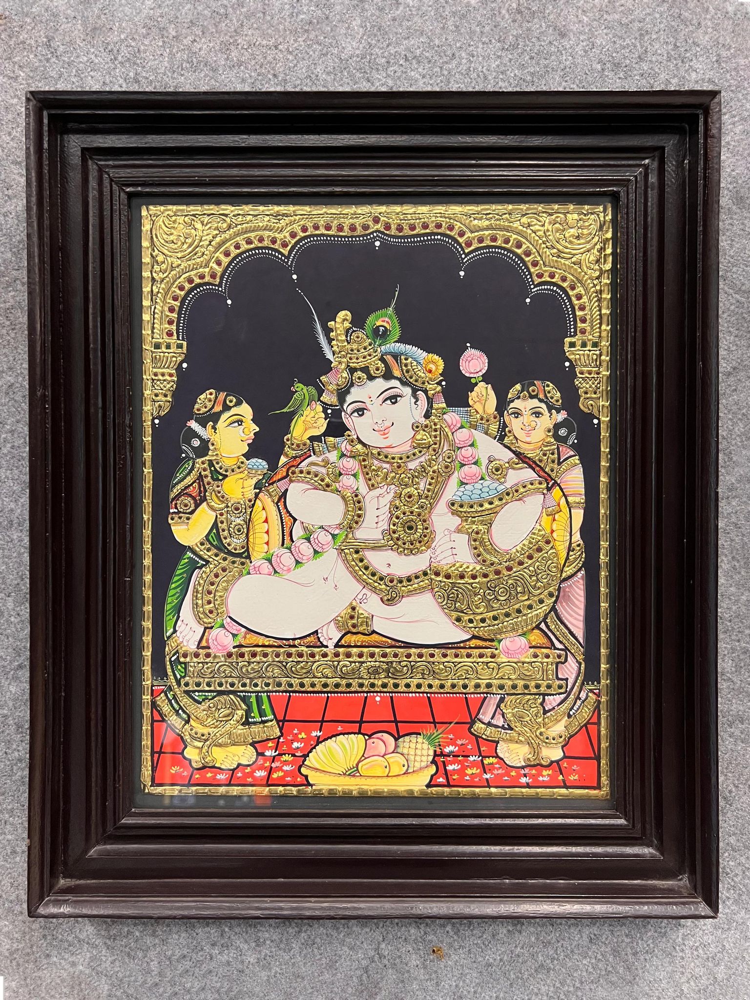 Navaneedha Krishnar - With Frame 18 x 15