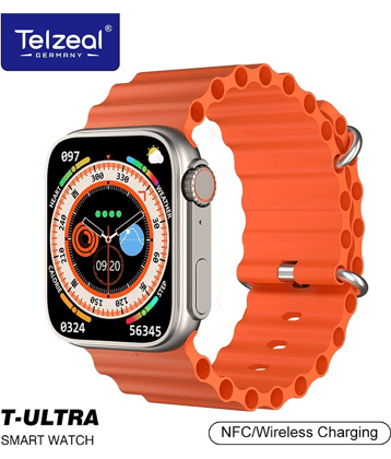 cadnut LCD BT Calling Smart Watch with Strap Upto 5-10 days Backup ( Black )