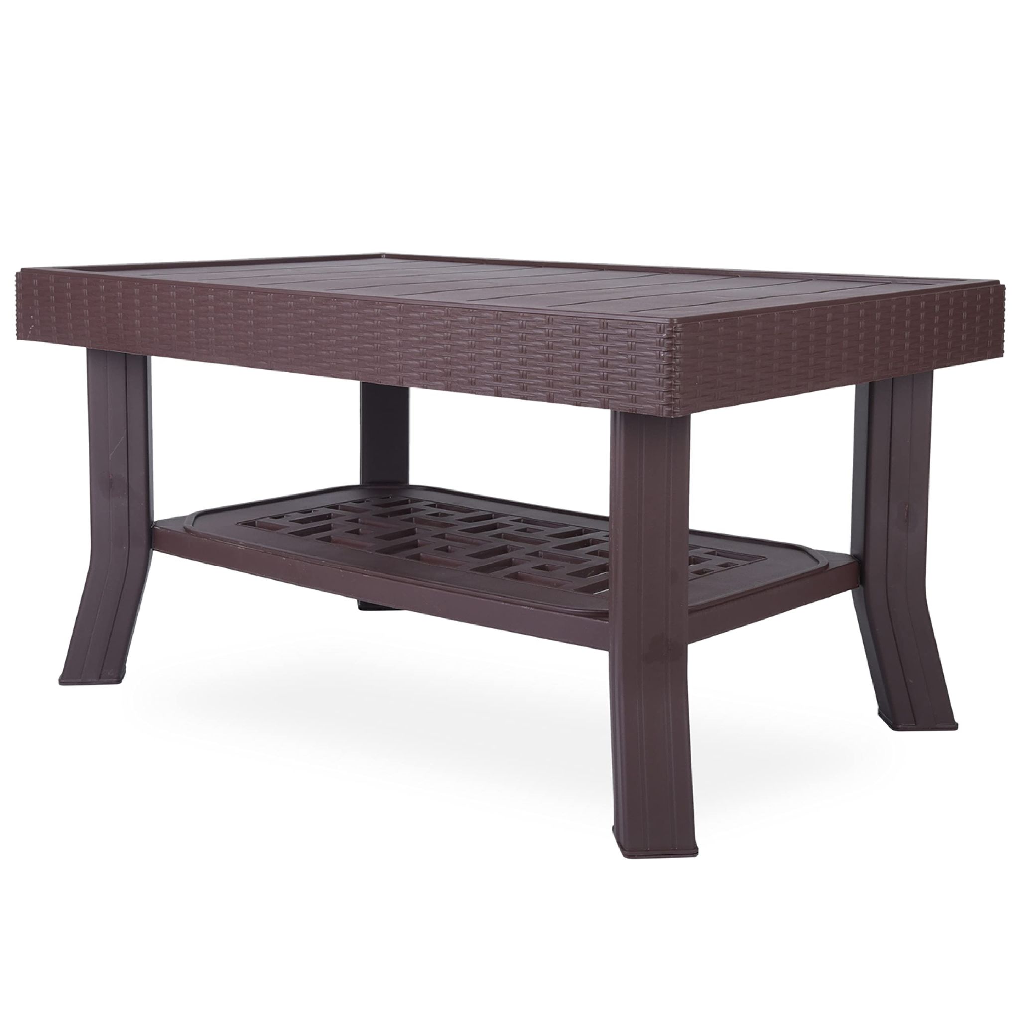 Supreme Furniture Vegas Plastic Center Table Suitable for Living Room, Drawing Room, Office, School, Indoor & Outdoor