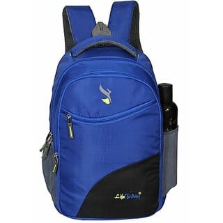 Life Today Large 35 L Laptop Backpack 35 L Waterproof Laptop/College/School/Office Bag Backpack for Men Women (Blue)