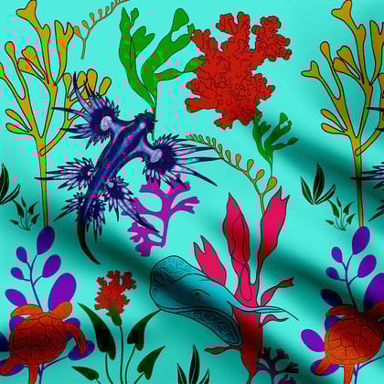 Sea Animals-Cotton
