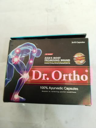 Dr. ortho 100% ayurvedic Helpful in relieving painful conditions 3x10 capsules