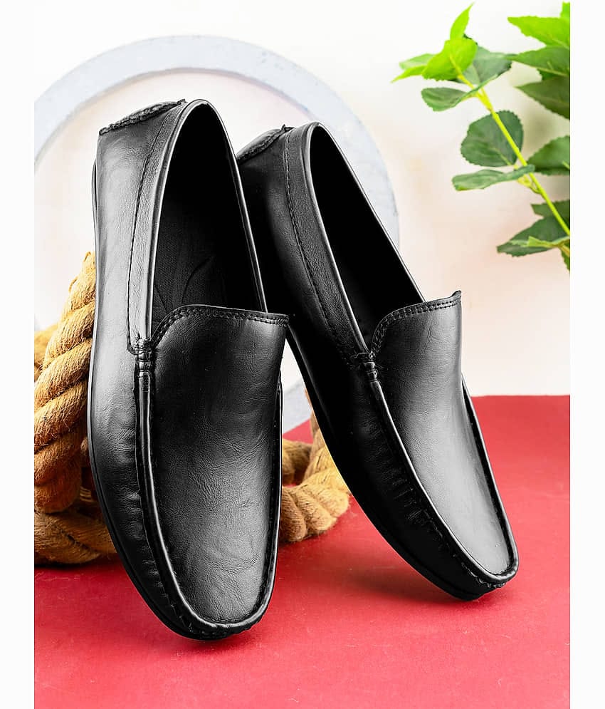 Prolific PG-FM311-Re Black Men's Slip-on Shoes