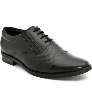 Fashion Victim - Black Men's Oxford Formal Shoes