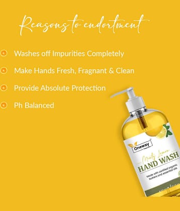 Oneway Happiness Refreshing Hand Wash 500 mL ( Pack of 1 )