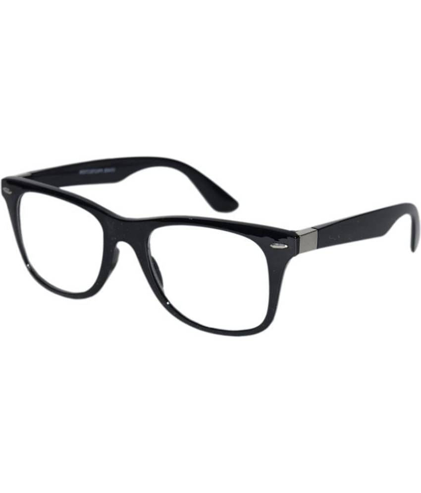 Peter Jones Black Square Spectacle Frame EF001B
