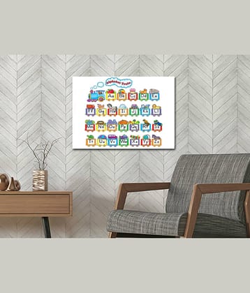 Photojaanic ABC Posters Paper Wall Poster Without Frame