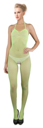Kaamastra Halterneck Green Bodystocking