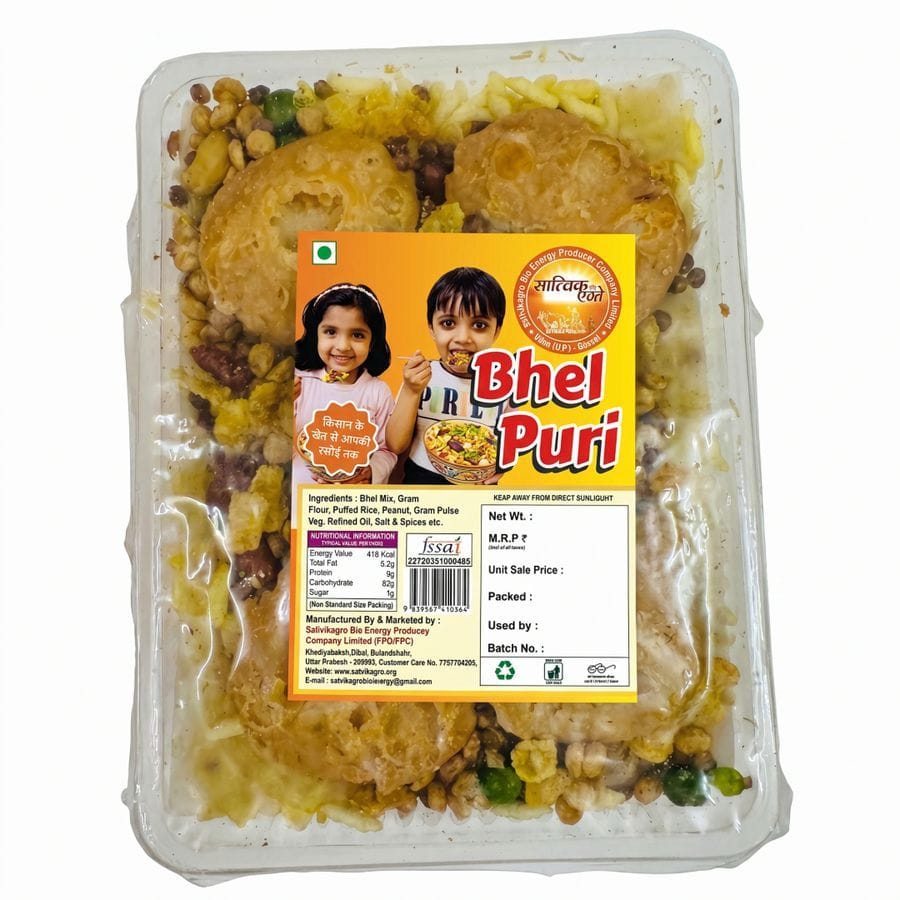 BHEL PURI - 250 gm - 250 gm - One vacuum sealed packet