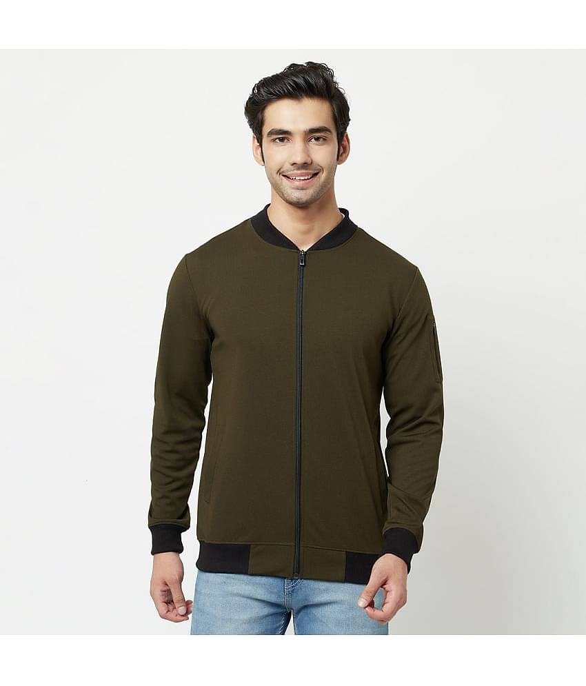 Glito - Olive Polyester Relaxed Fit Men's Casual Jacket ( Pack of 1 )