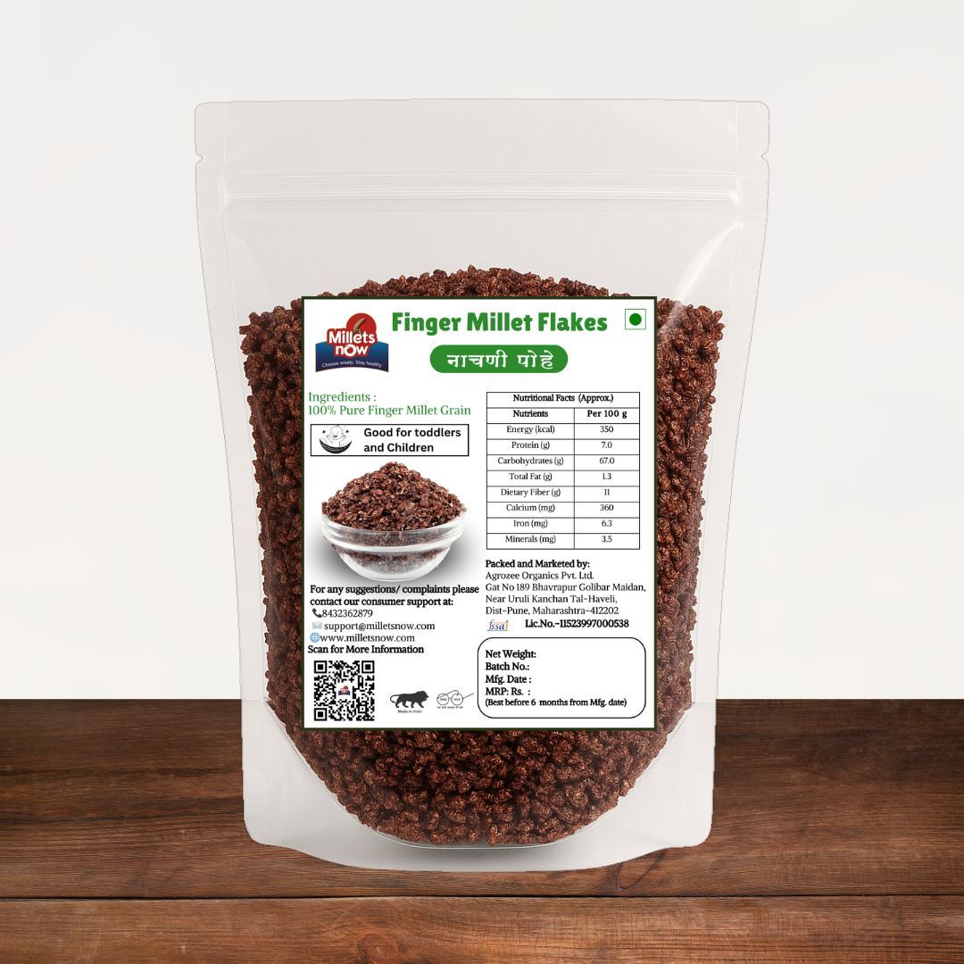 Ragi Flakes | Finger Millet Flakes | Nachani Poha l 200g