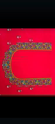 Elegant White Work Blouse