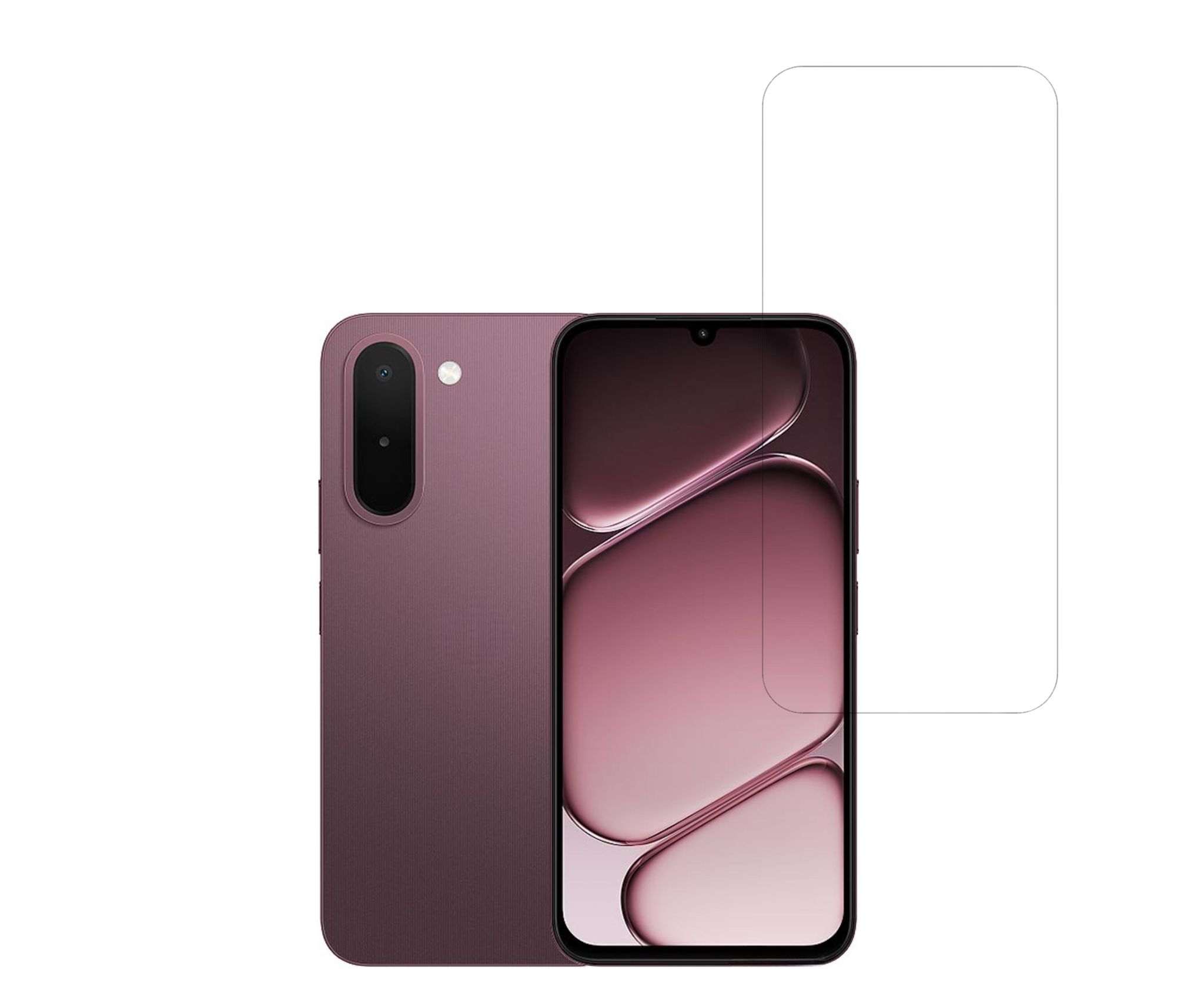 ISAAK Front Screen Protector Compatible with OnePlus N6x (Pack of 1)