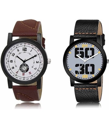 Lorem - Analog Watch Watches Combo For Men and Boys ( Pack of 2 )