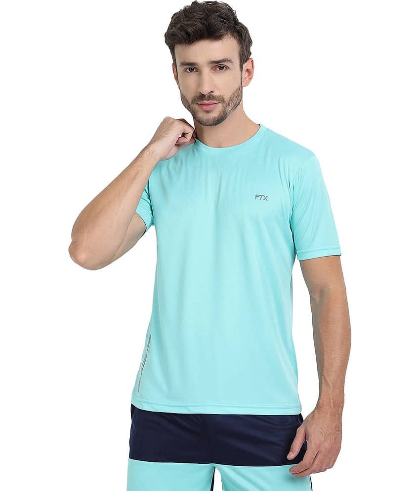 FTX Pack of 1 Polyester Regular Fit Men's T-Shirt ( Grey )