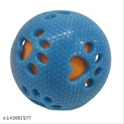 Chew Playing Rubber Ball for Pet (Blue)