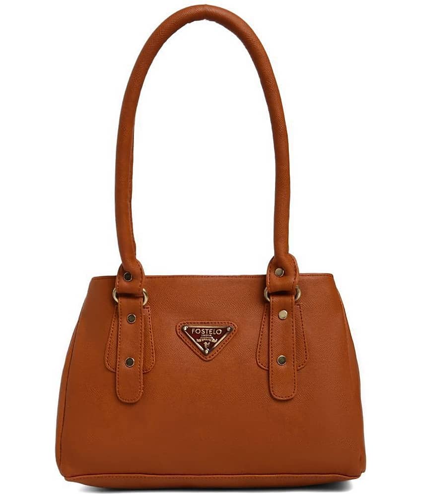 Fostelo Shoulder Bag PU Set of 1 ( Tan )