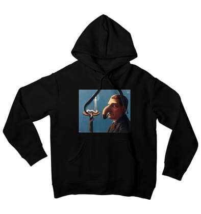 Philosopher's Lamp Art Hoodie-40 - S / Black