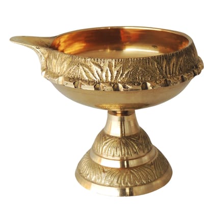 Brass Stand Kuber Deepak No. 4 (ZMAS194 F)