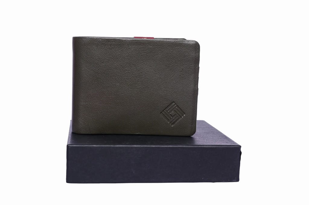 Men's Genuine Leather Wallet | Slim & Stylish Bifold