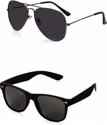 LIZA ANGEL - Black Pilot Sunglasses ( 3025 )