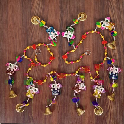 DreamKraft Ganesh Door Toran Hangings Bandarwal (117 cm, Multicolor)