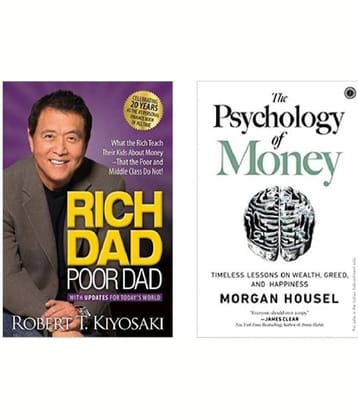 Rich Dad Poor Dad + The Psychology of Money - Best Combo English