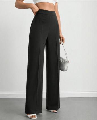 Bellbum Casual Trouser Black Lycra-S