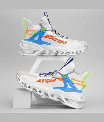 ATOM Spring Edge Alpha 1 White Men's Sneakers