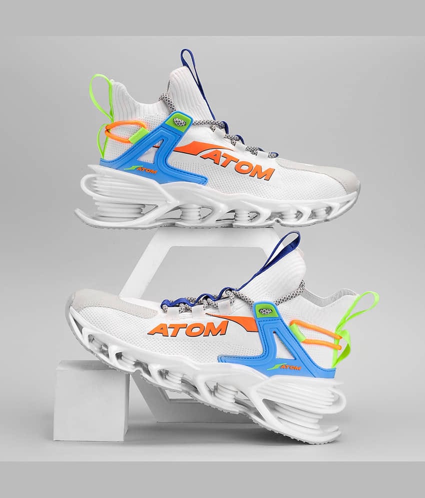 ATOM Spring Edge Alpha 1 White Men's Sneakers