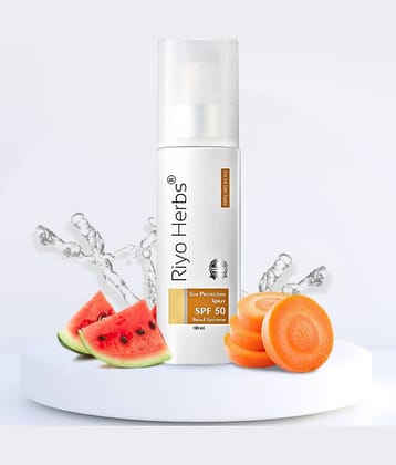 Riyo Herbs SPF 50 Sunscreen Cream For All Skin Type ( Pack of 1 )