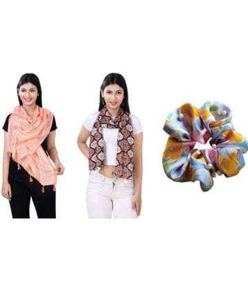 JVNINE - Multicolor Viscose Women's Scarf ( Pack of 3 )