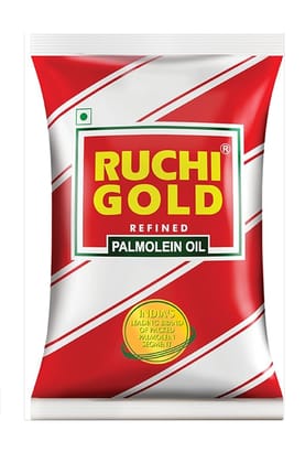 Ruchi Gold Refined Palmolein Oil 1 LITRE