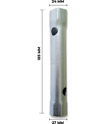 Laxmi Tubular Box Spanner 24 x 27 Tube Spanner Tube Spanner Single Pc