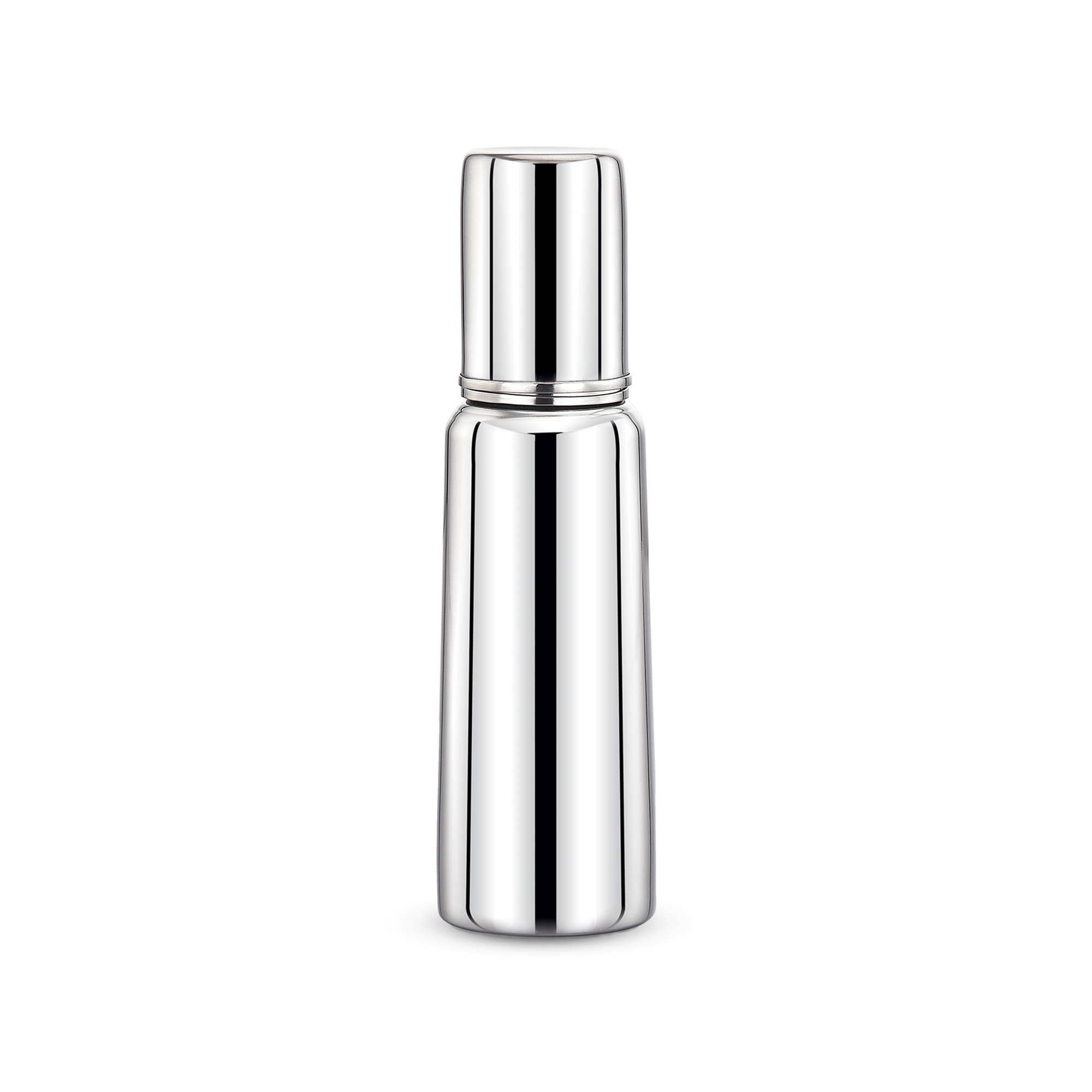 Maxima Amrita Stainless Steel Baby Feeding Bottle (250 ML) - Safe Transition from Infant to Sipper | Nipple Bottles | Milk Drinking Bottle | Travel-Friendly Design | Ideal for Newborns and Toddlers
