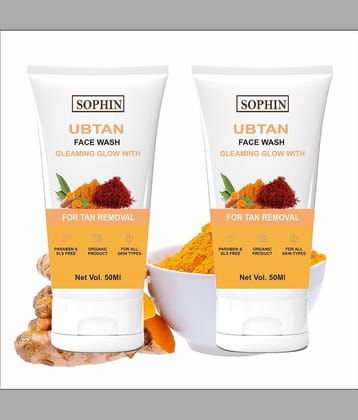 SOPHIN - Softening and Smoothening Face Wash For All Skin Type ( Pack of 2 )