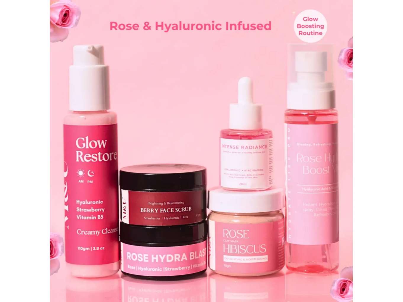 Rose Hydra Glow Boost Kit Pack of 6
