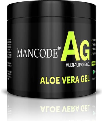 Mancode Pure Aloe Vera Gel for Face Organic for Dry Rough Skin (Pack of 1)