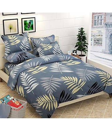 Decent Home Microfiber Double Bedsheet ( Grey )