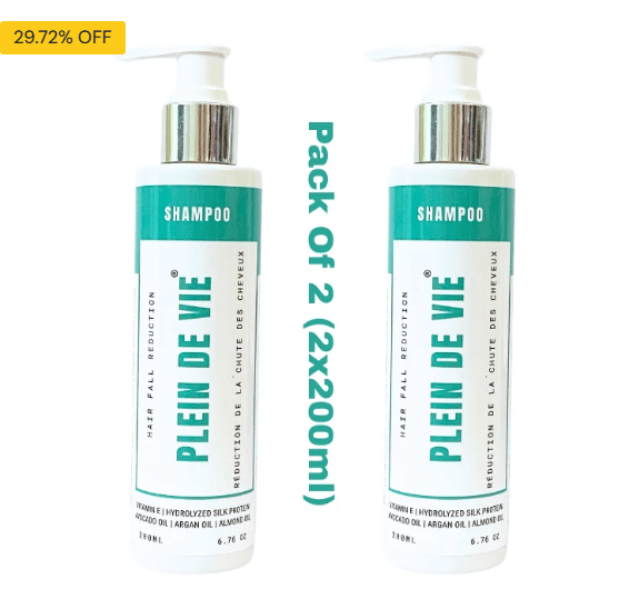 Hair Fall Reduction | Dry & Damaged Hair |Reduces Breakage | Strengthens and Smooths | For Men & Women | 200 ml Pack of 2