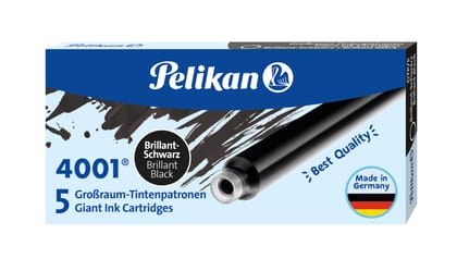 Pelikan 4001 Ink Giant Cartridge-Brilliant Black