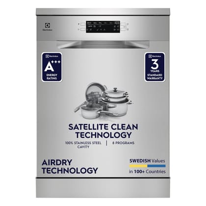 Electrolux 14 Place Settings Dishwasher Machine for Home, Fully Automatic with AirDry, In-Built Heater, Stainless Steel, UltimateCare 700, ESM48310SX Electrolux 14 Place Settings Dishwasher Machine for Home, Fully Automatic with AirDry, In-Built Heater, Electrolux 14 Place Settings Dishwasher Machine for Home, Fully Automatic with AirDry, In-Built Heater, Stainless Steel, UltimateCare 700, ESM48310SX Electrolux 14 Place Settings Dishwasher Machine for Home, Fully Automatic with AirDry, In-Built Heater,
